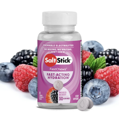 SaltStick Fastchews Mixed Berry 60 Count Bottle